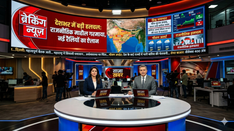 आज की बड़ी खबरें: देश और दुनिया की ताजा अपडेट